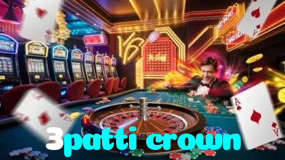 3patti crown casino presented on mobile device in Pakistan with slots and live games